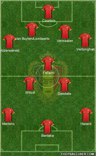 Belgium Formation 2013