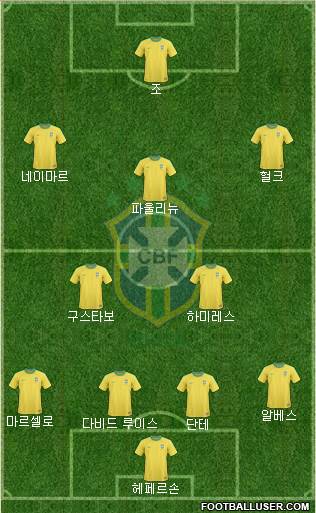 Brazil Formation 2013