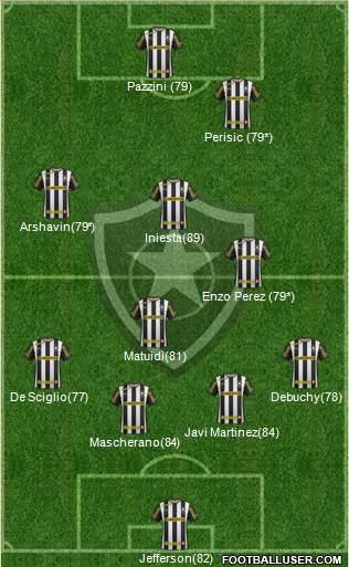 Botafogo FR Formation 2013