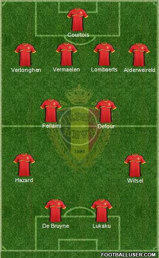 Belgium Formation 2013