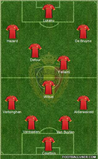 Belgium Formation 2013