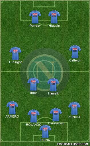 Napoli Formation 2013