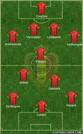Belgium Formation 2013