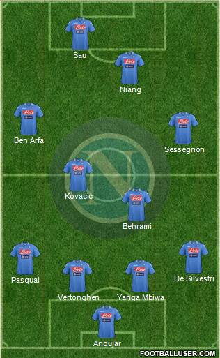Napoli Formation 2013