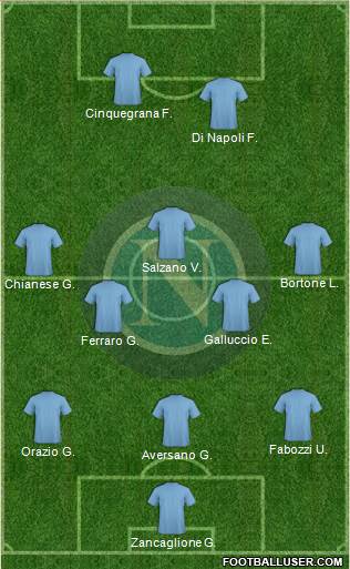 Napoli Formation 2013