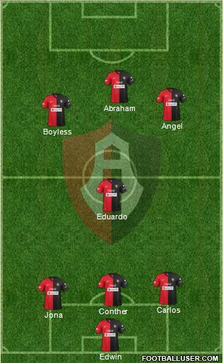Club Deportivo Atlas Formation 2013
