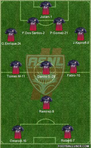 A.S. Nancy Lorraine Formation 2013