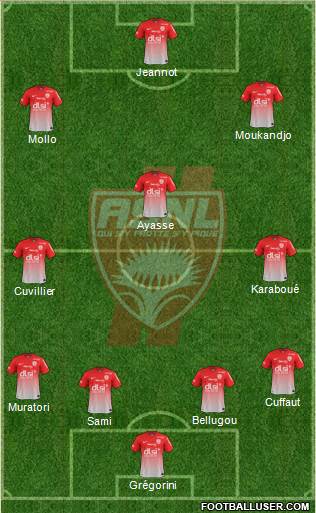 A.S. Nancy Lorraine Formation 2013