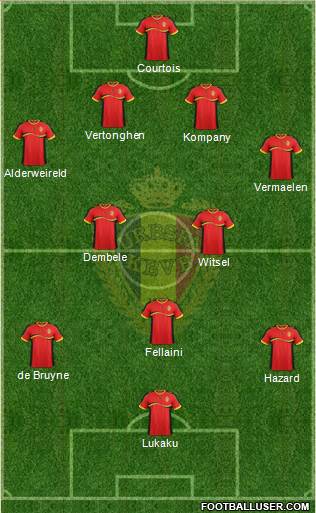 Belgium Formation 2013