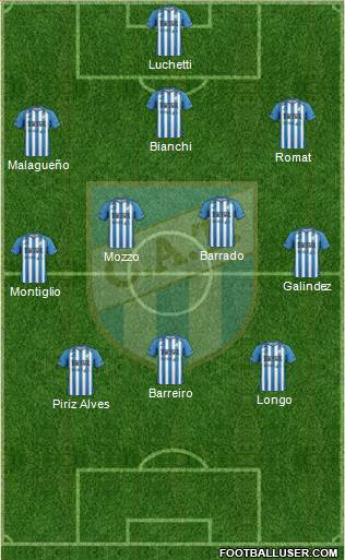 Atlético Tucumán Formation 2013