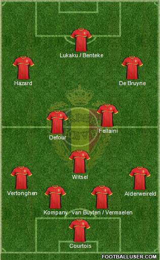 Belgium Formation 2013