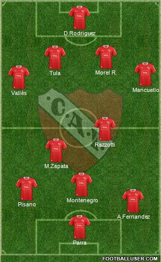 Independiente Formation 2013