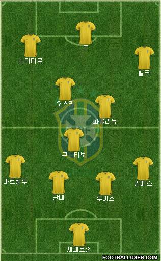 Brazil Formation 2013