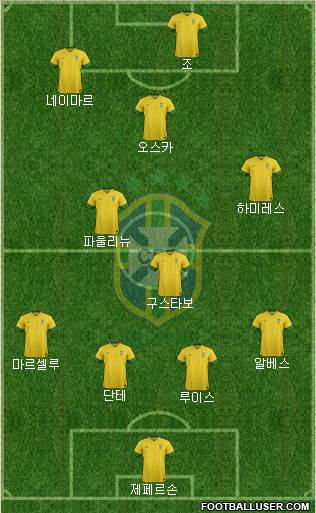 Brazil Formation 2013