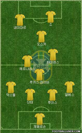 Brazil Formation 2013