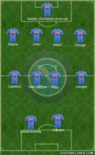Napoli Formation 2013