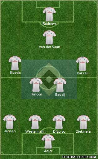 Hamburger SV Formation 2013