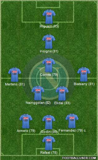 Napoli Formation 2013