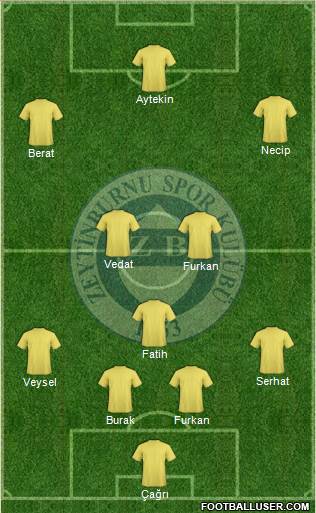 Zeytinburnuspor Formation 2013