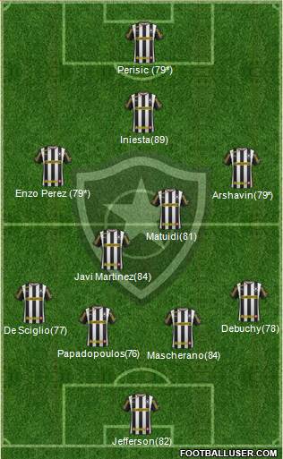 Botafogo FR Formation 2013