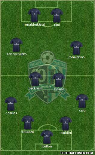 Dinamo Tbilisi Formation 2013