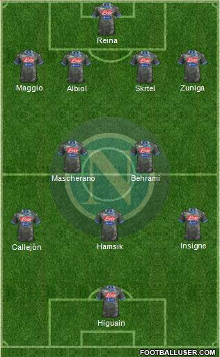 Napoli Formation 2013