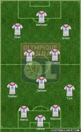 Olympique Lyonnais Formation 2013