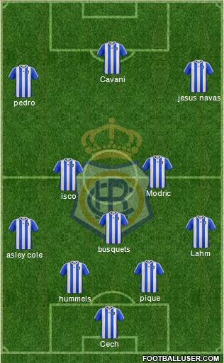 R.C. Recreativo de Huelva S.A.D. Formation 2013