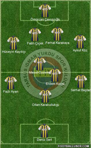 Tarsus Idman Yurdu Formation 2013