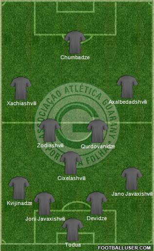 AA Guarany Formation 2013