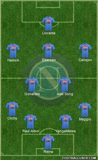 Napoli Formation 2013