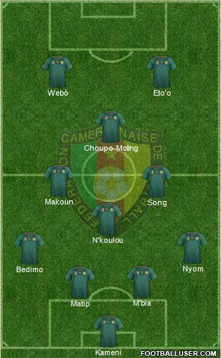 Cameroon Formation 2013