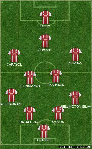 Cheltenham Town Formation 2013