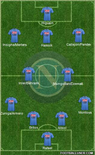 Napoli Formation 2013