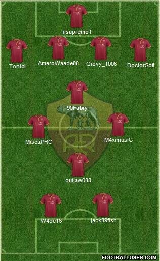 AS Roma Formation 2013
