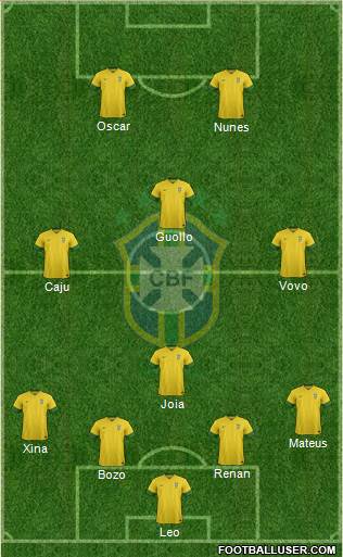 Brazil Formation 2013