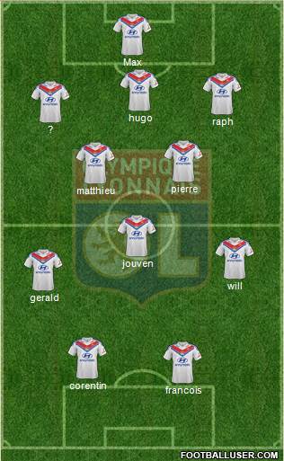Olympique Lyonnais Formation 2013