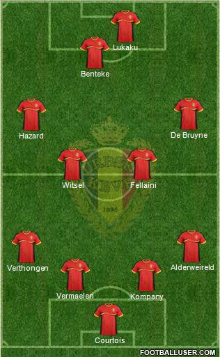 Belgium Formation 2013