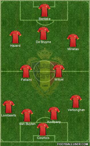 Belgium Formation 2013
