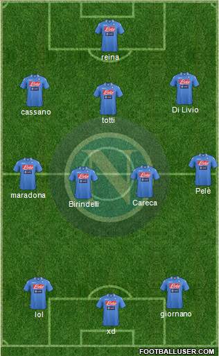 Napoli Formation 2013