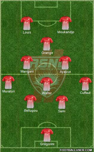 A.S. Nancy Lorraine Formation 2013