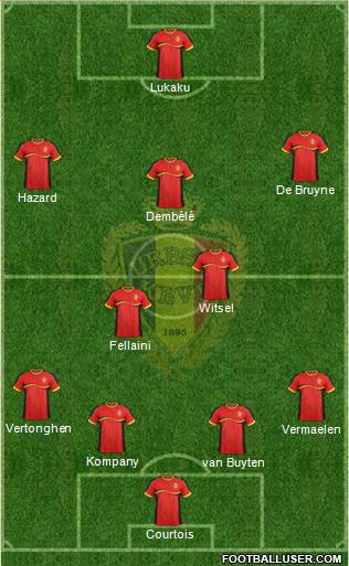Belgium Formation 2013