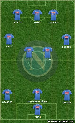 Napoli Formation 2013