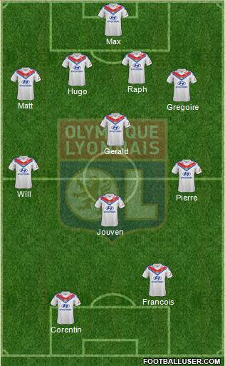 Olympique Lyonnais Formation 2013