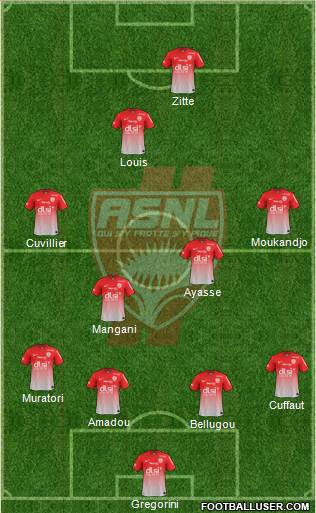 A.S. Nancy Lorraine Formation 2013