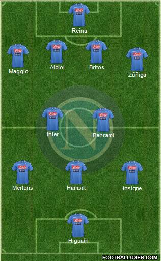 Napoli Formation 2013