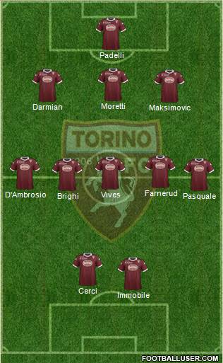 Torino Formation 2013
