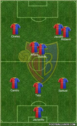 FC Basel Formation 2013