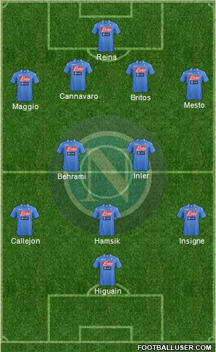 Napoli Formation 2013