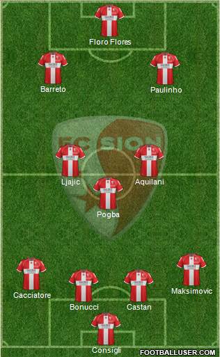 FC Sion Formation 2013